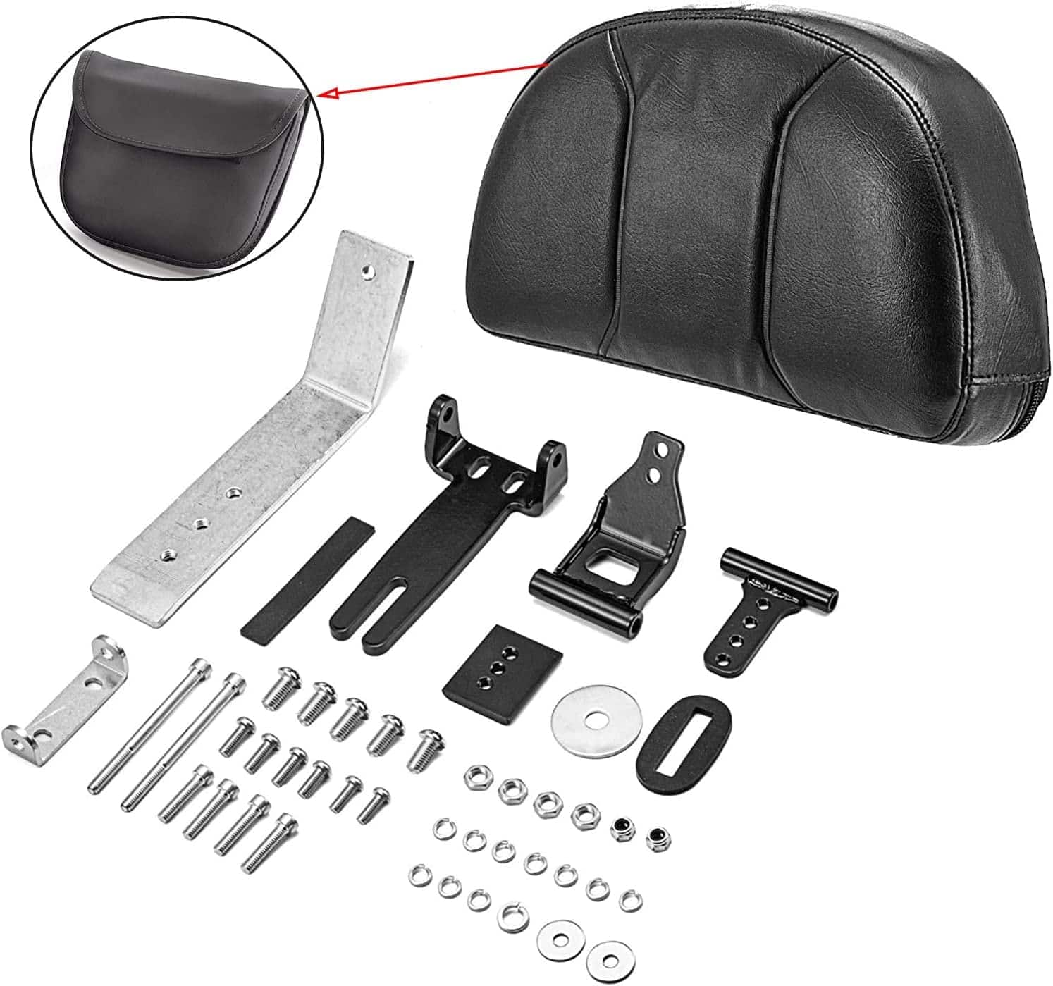 Wsays Ajustable Soporte para Respaldo de Conductor con - Imagen 5