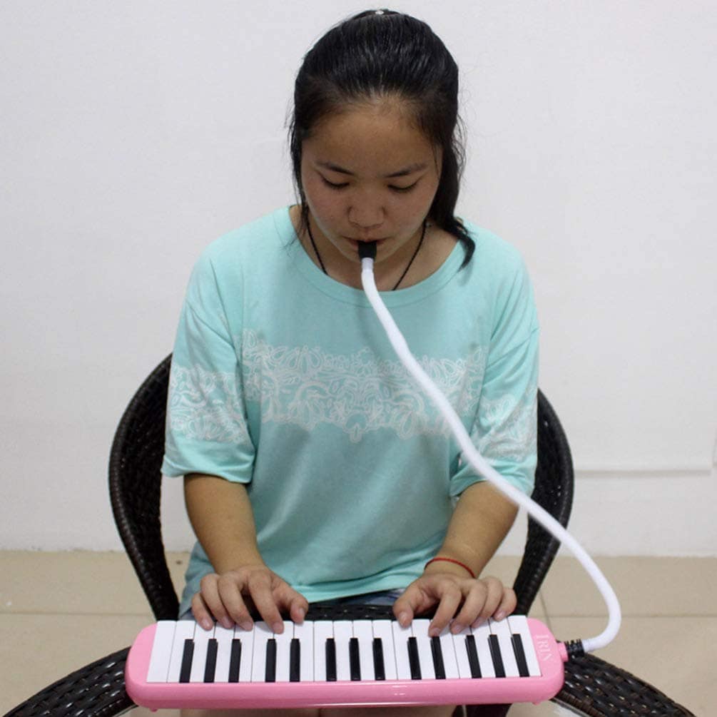 Melódica rosa de 32 teclas para niños principiantes, - Imagen 6