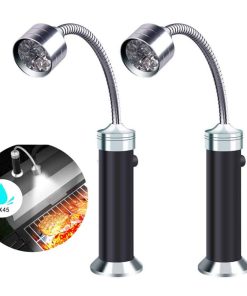 FBve Barbecue Grill Light, Pack de 2 Luces de Parrilla LED