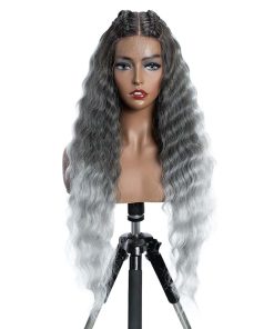 Pelucas de Curly Lace Front de FASHION IDOL de 31" de