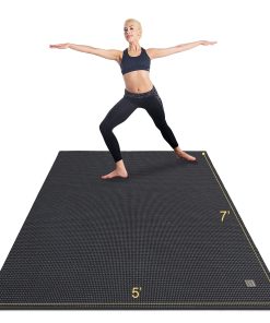 Tapete de Yoga Grande GXMMAT -Negro Real