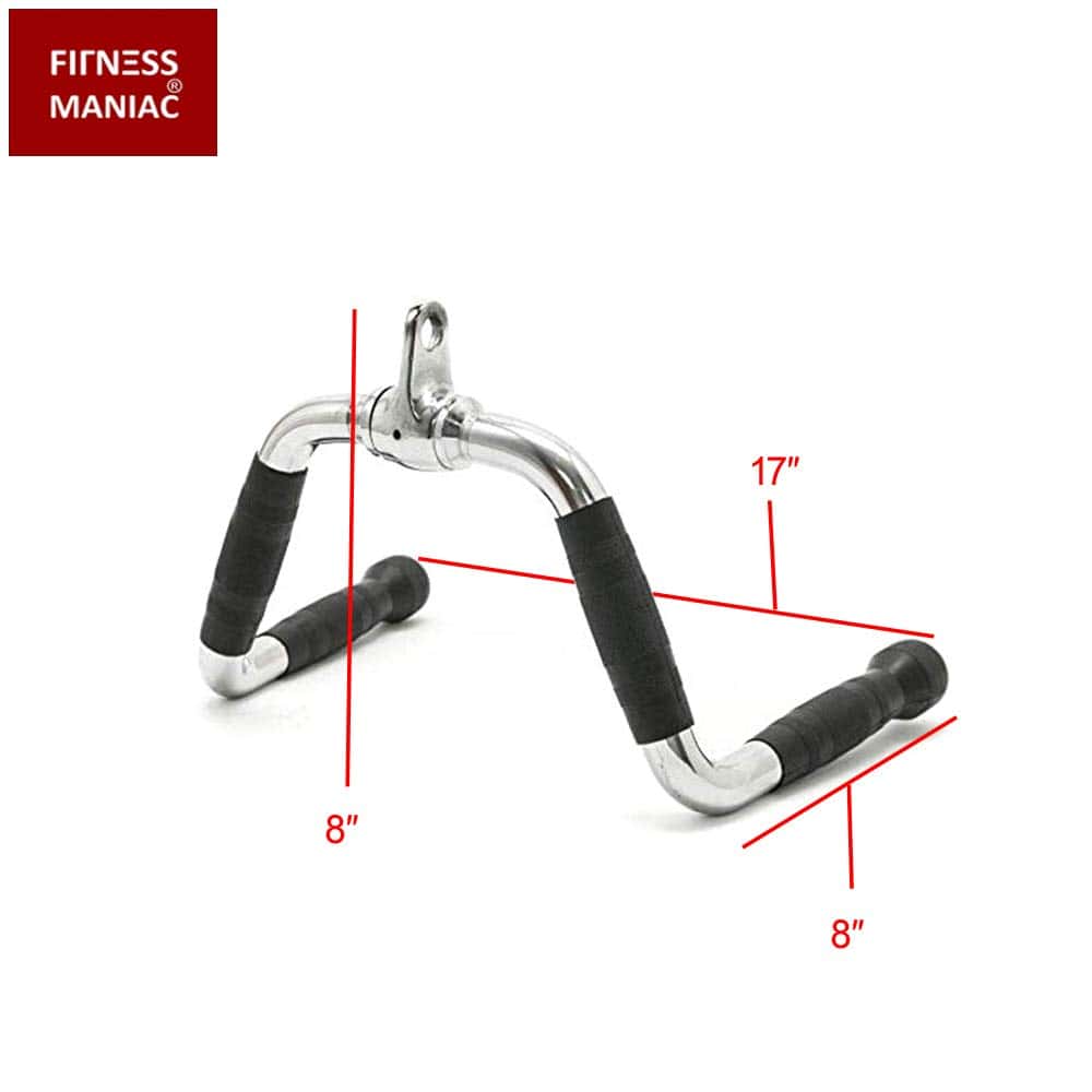 Manija de Remo Sentado de Barra Multi-Grip FITNESS MANIAC - Imagen 3