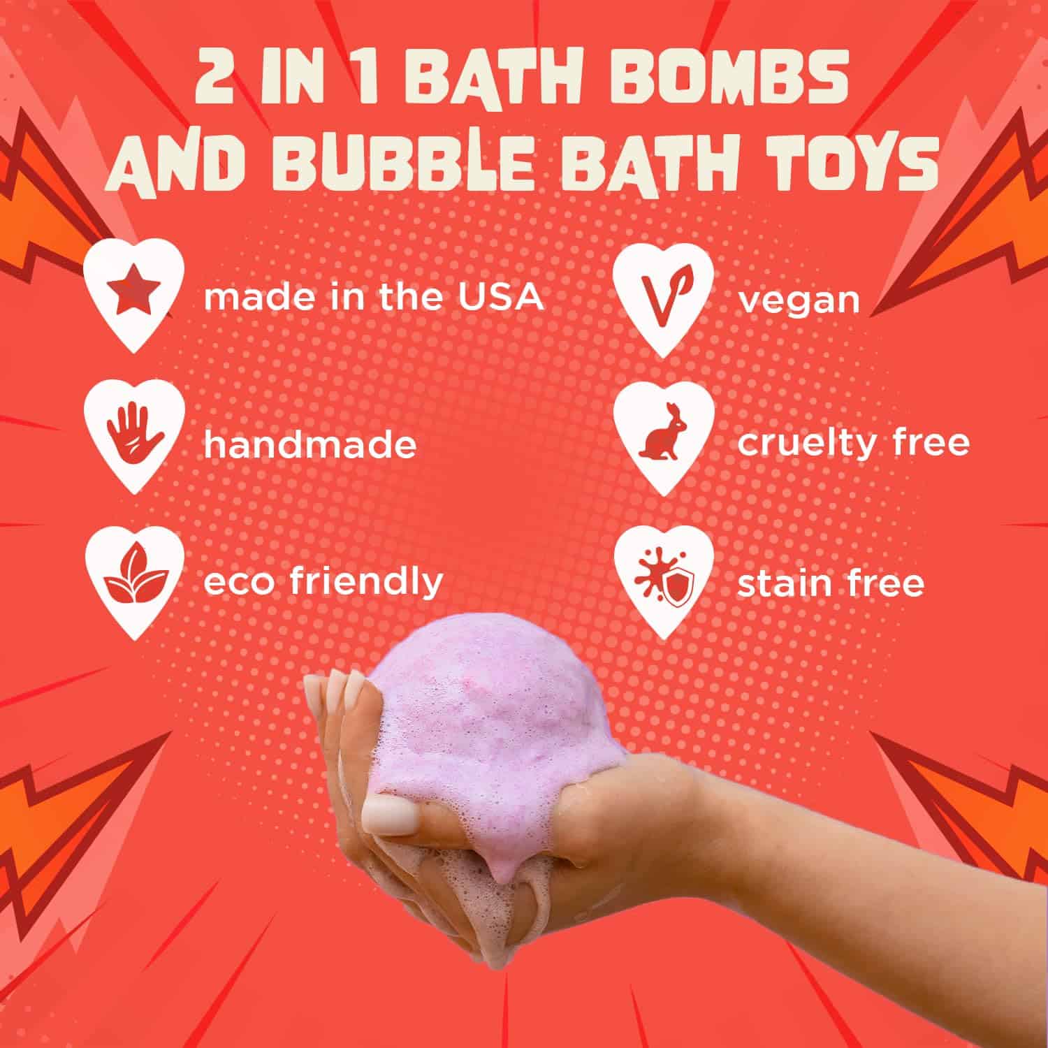 Bombas de Baño de Superhéroes para Niños con Sorpresa de - Imagen 6