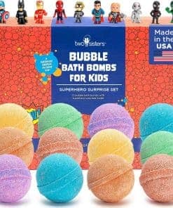 Bombas de Baño de Superhéroes para Niños con Sorpresa de