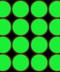 Pelotas de Ping Pong de Calidad -Verde Brillo en la Oscurida