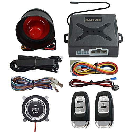 Sistema de alarma de coche de entrada sin llave BANVIE +
