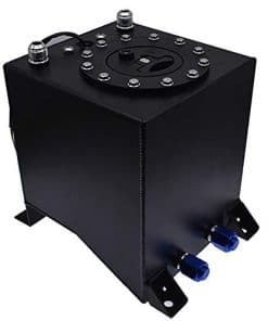 Tanque de Combustible de Aluminio Negro de 2.5 Galones para