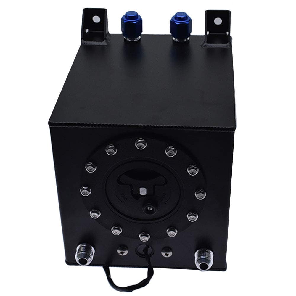 Tanque de Combustible de Aluminio Negro de 2.5 Galones para - Imagen 5