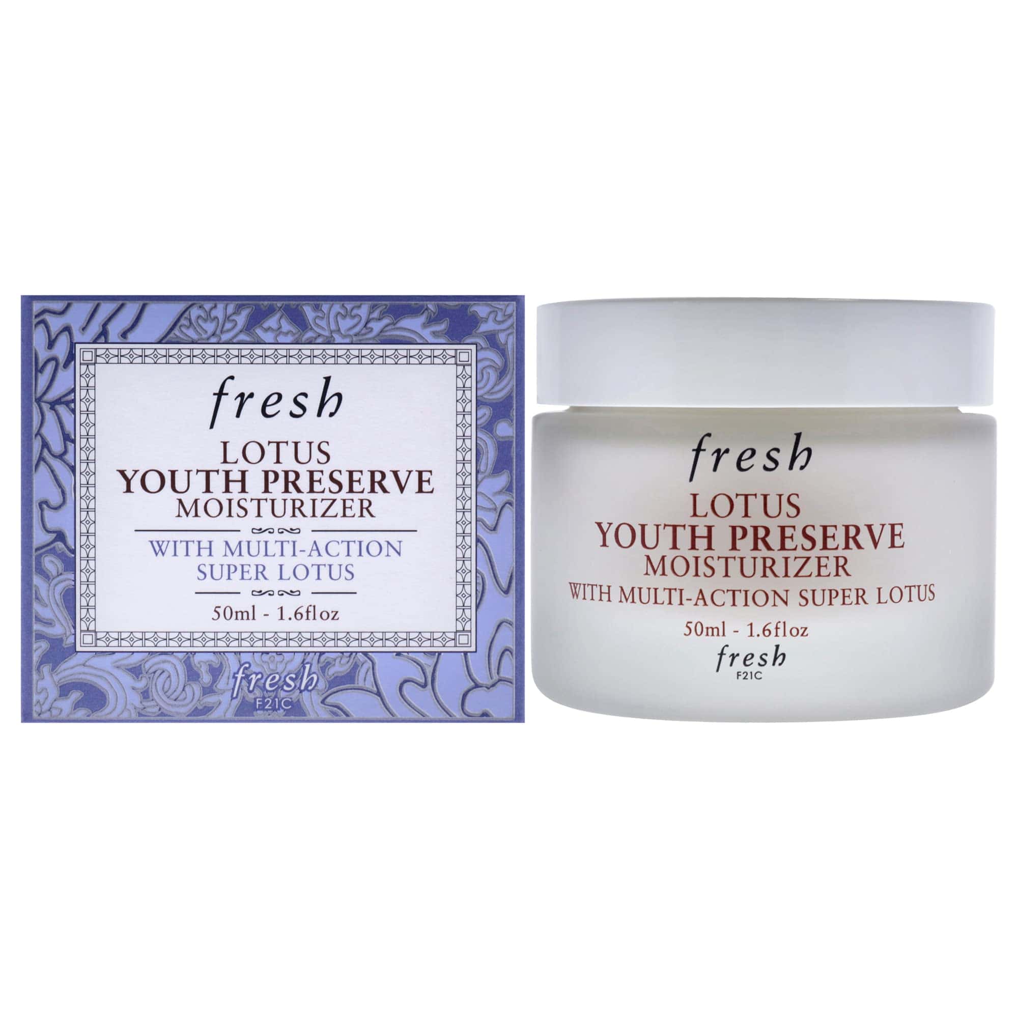 Crema Hidratante Fresh Lotus Youth Preserve para Mujeres
