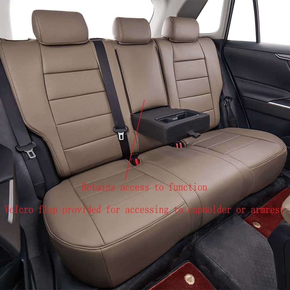 Funda de asiento de coche EKR Custom Fit para -Beige Arena - Imagen 6