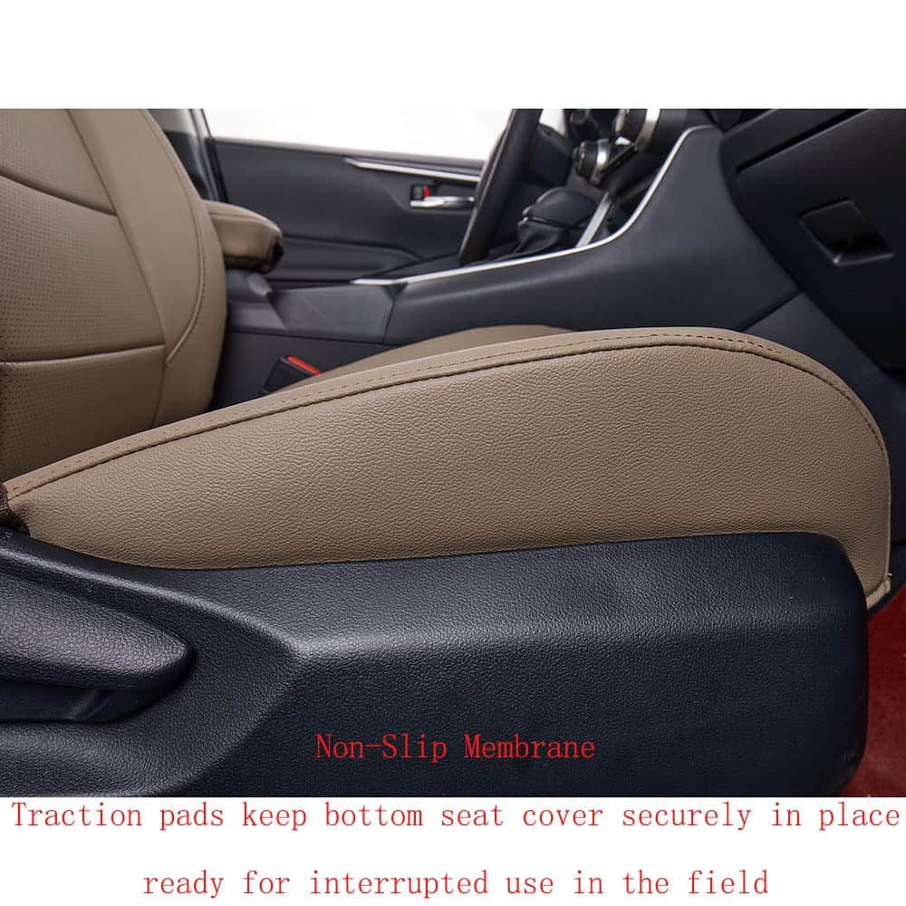 Funda de asiento de coche EKR Custom Fit para -Beige Arena - Imagen 3