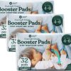 Naturally Nature Overnight Diaper Booster Pads, Detiene las