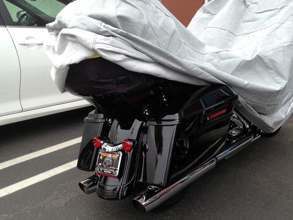 Cubierta de motocicleta impermeable de alta resistencia - Imagen 5