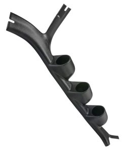 Pod de medidores de triple columna GlowShift negro