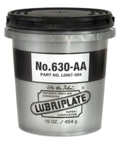 Lubricante Lubriplate No. 630-AA NLGI #1 en envase de grasa