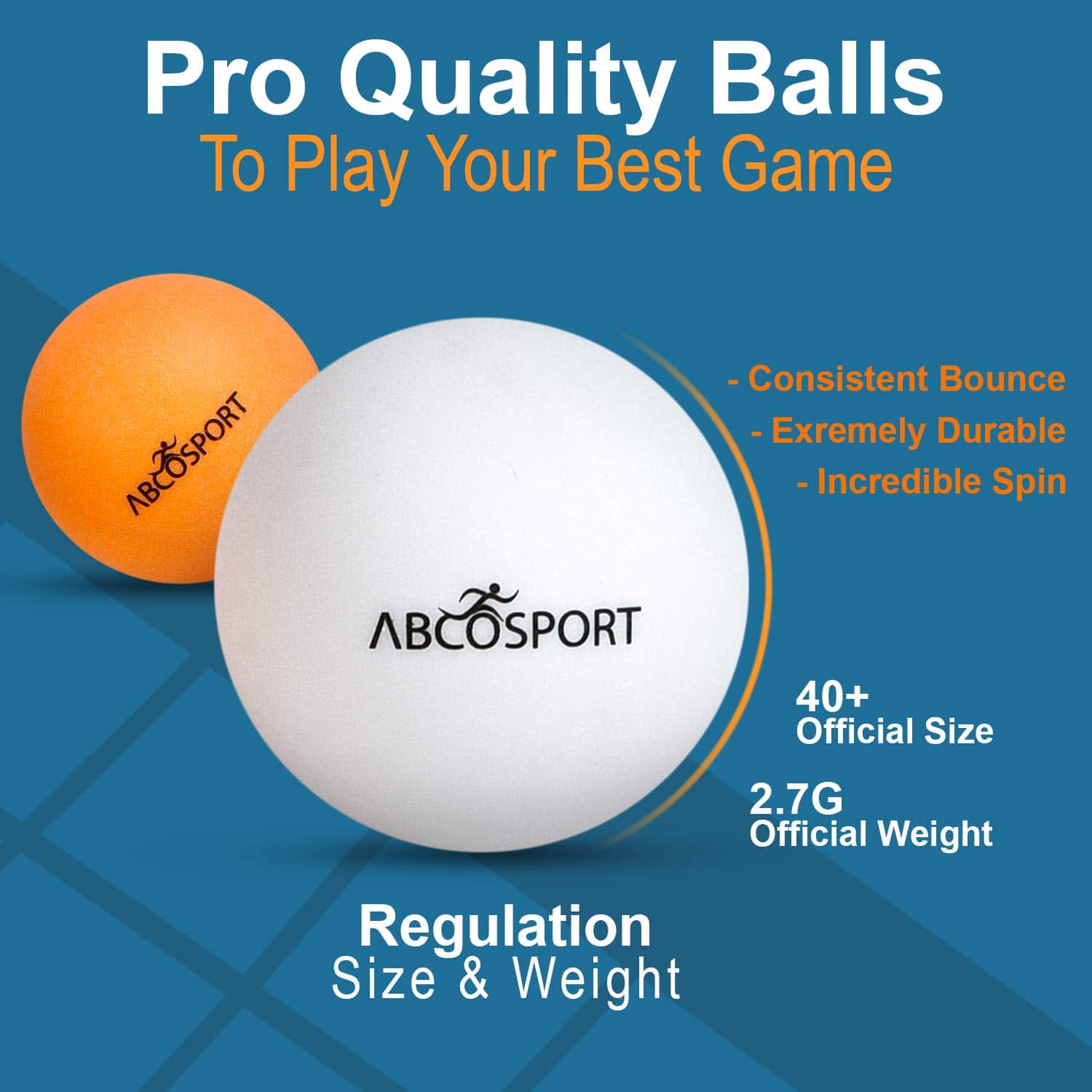 Set de Raquetas y Pelotas de Ping Pong Abco Tech - - Imagen 6