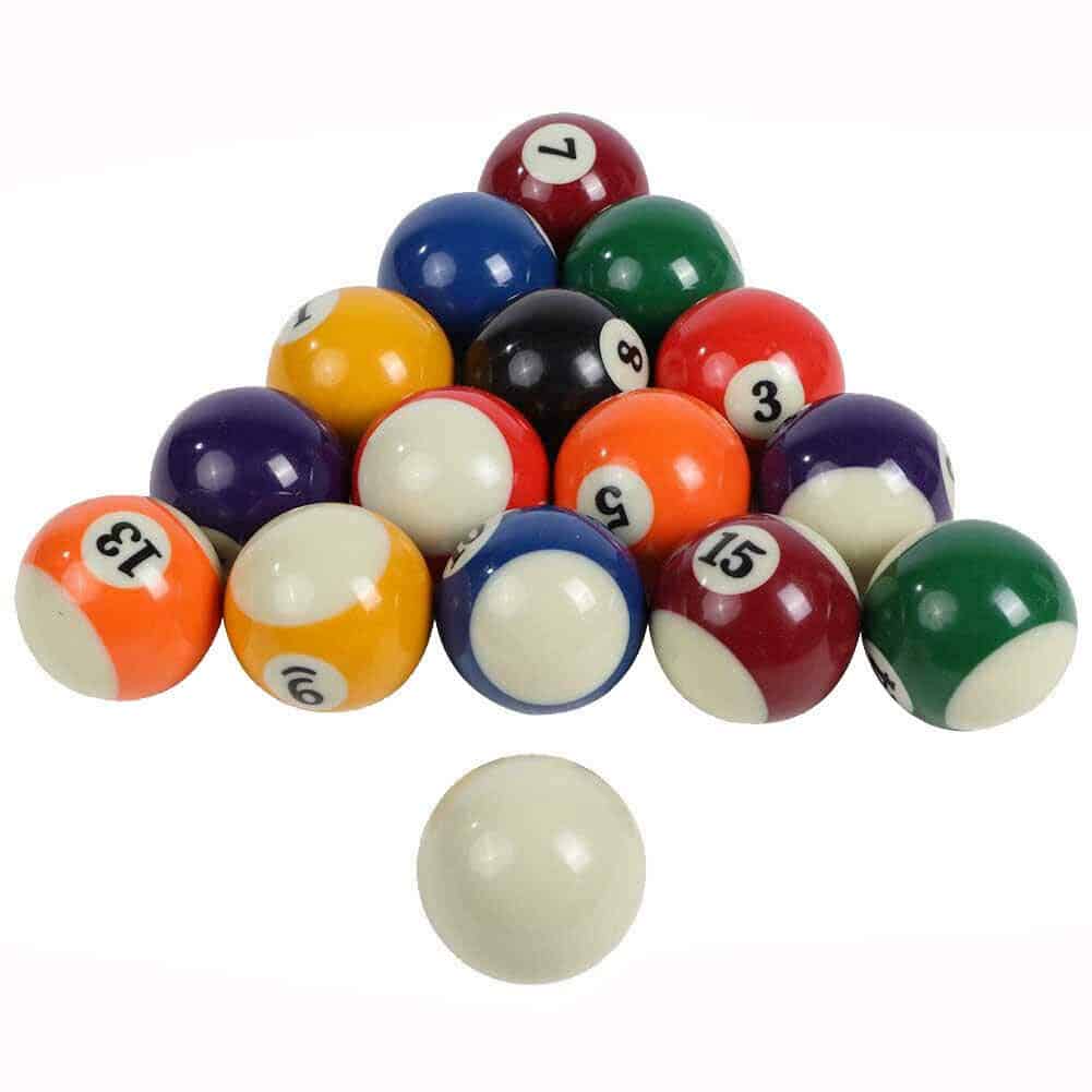 Set de Bolas de Billar de TGA Sports, Juego de Bolas de