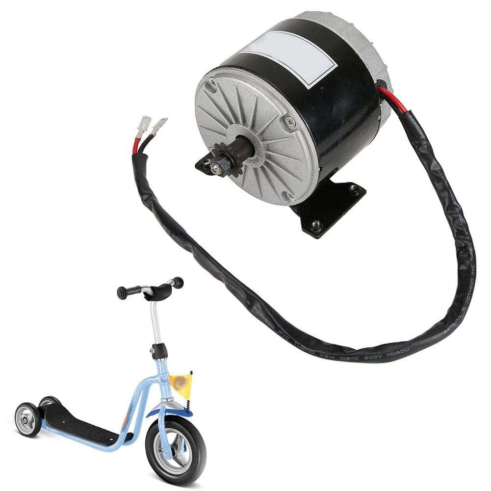 Motor de Alta Velocidad, MY1016 24V 350W Motor Eléctrico de - Imagen 4