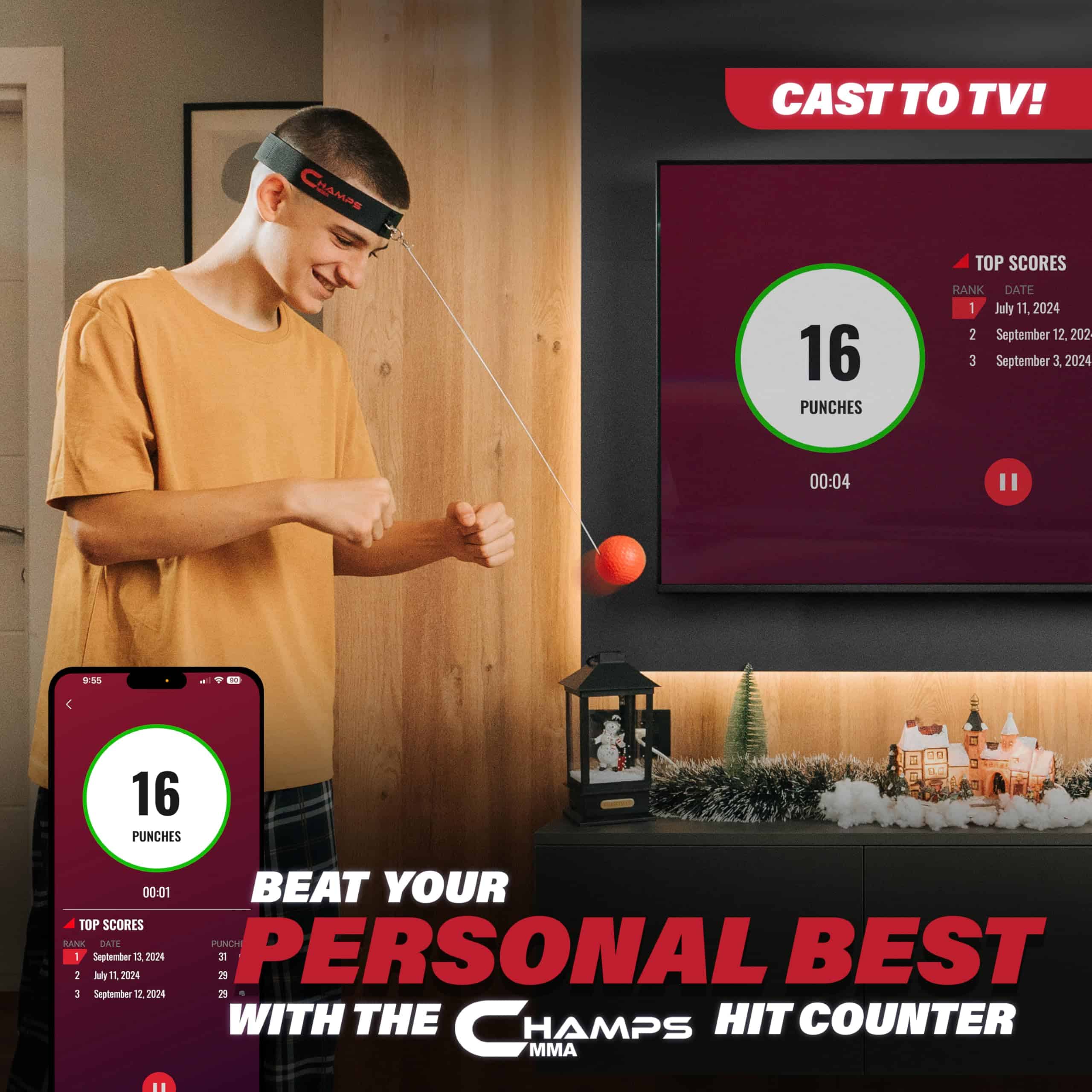 Set de Pelotas de Boxeo con Contador de Golpes App 4 - Imagen 5