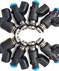 8 PCS INYECTORES DE COMBUSTIBLE Compatible con Avalanche