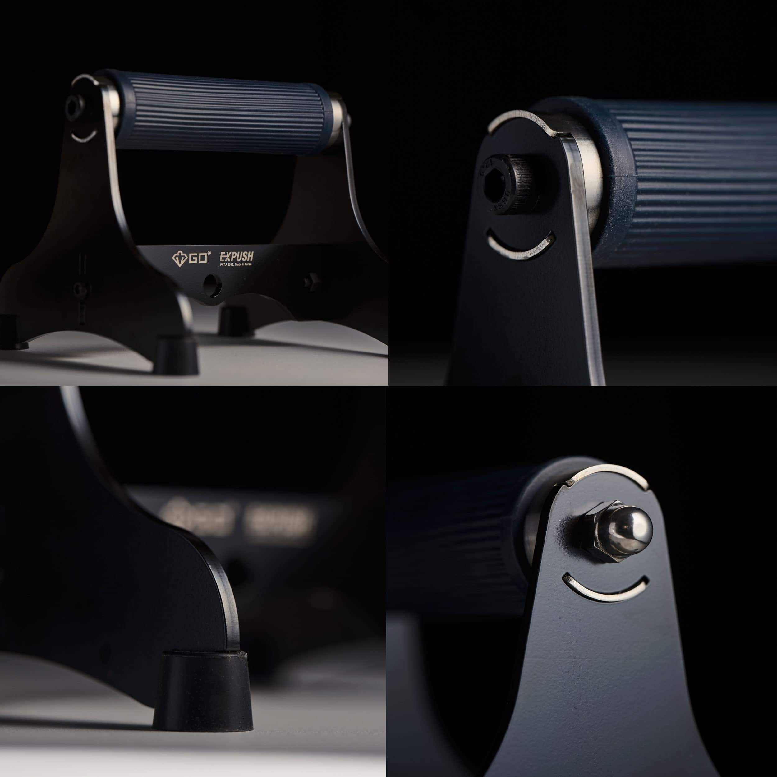 Barras de Flexiones GD Expush Metal Non-Slip Push Up Bar - Imagen 7