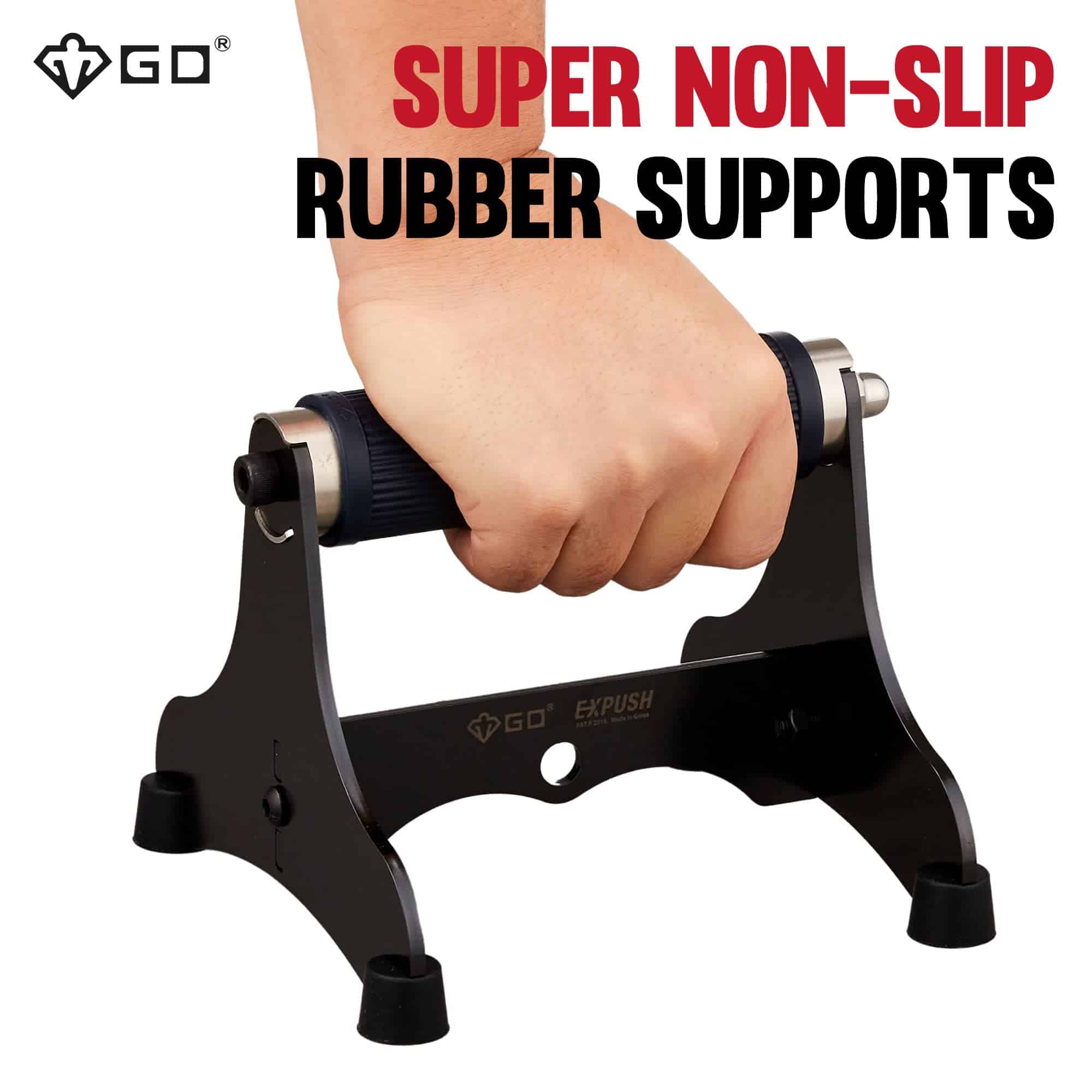 Barras de Flexiones GD Expush Metal Non-Slip Push Up Bar - Imagen 4