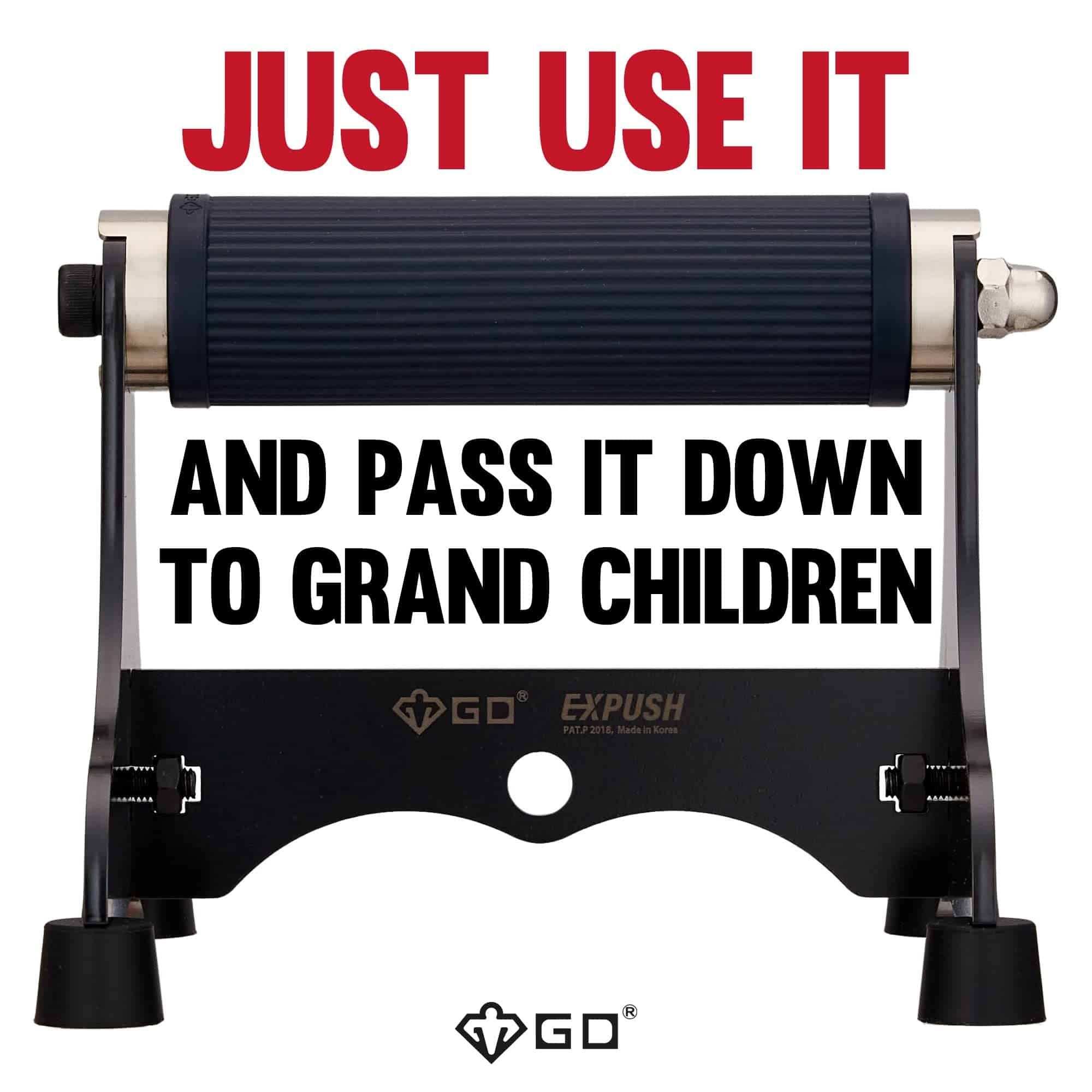 Barras de Flexiones GD Expush Metal Non-Slip Push Up Bar - Imagen 5