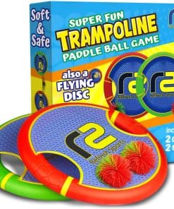 Juego de Raquetas Saltarinas para Niños & Disco Volador: