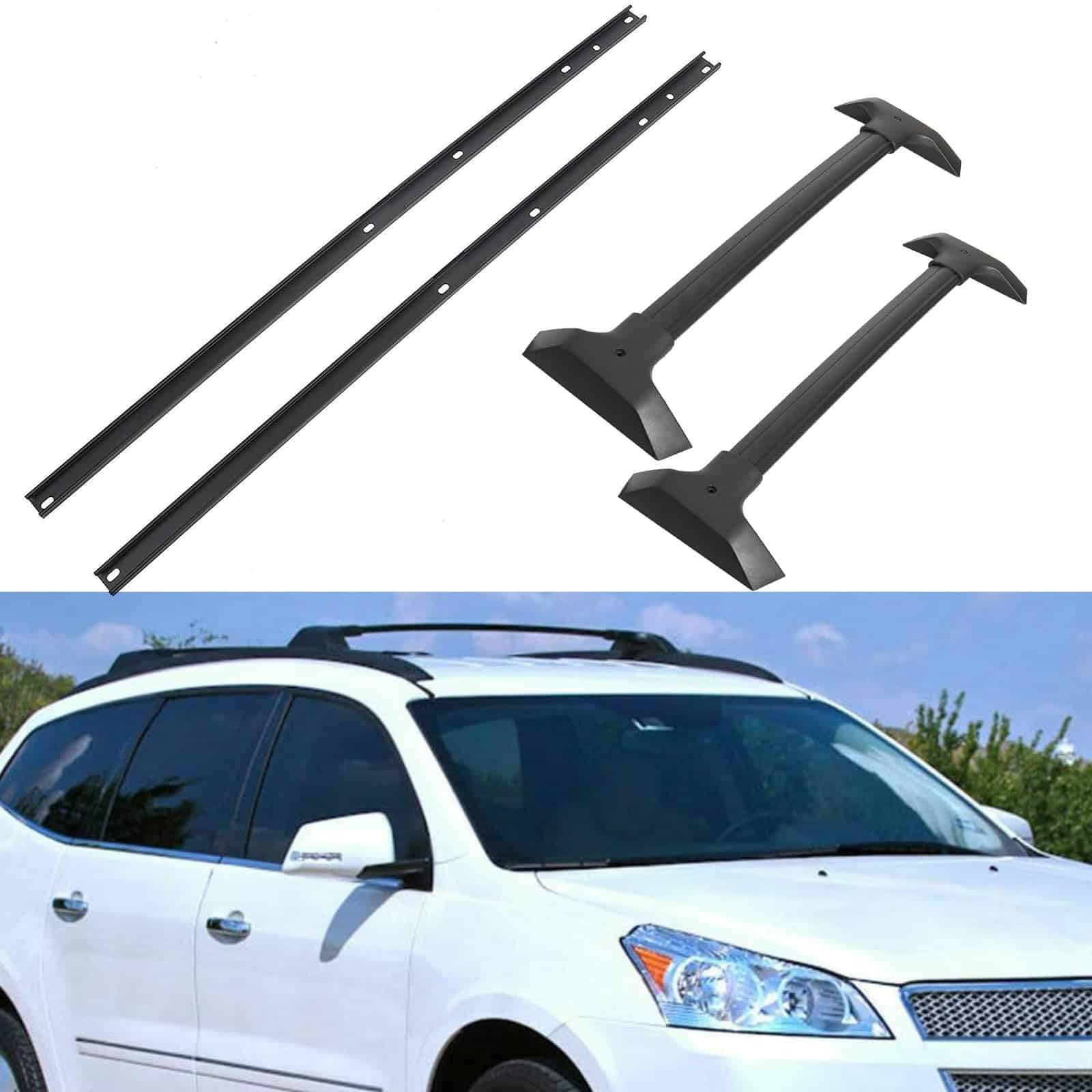 Conjunto de Portaequipajes 4Pzs (Barras Laterales + Barras