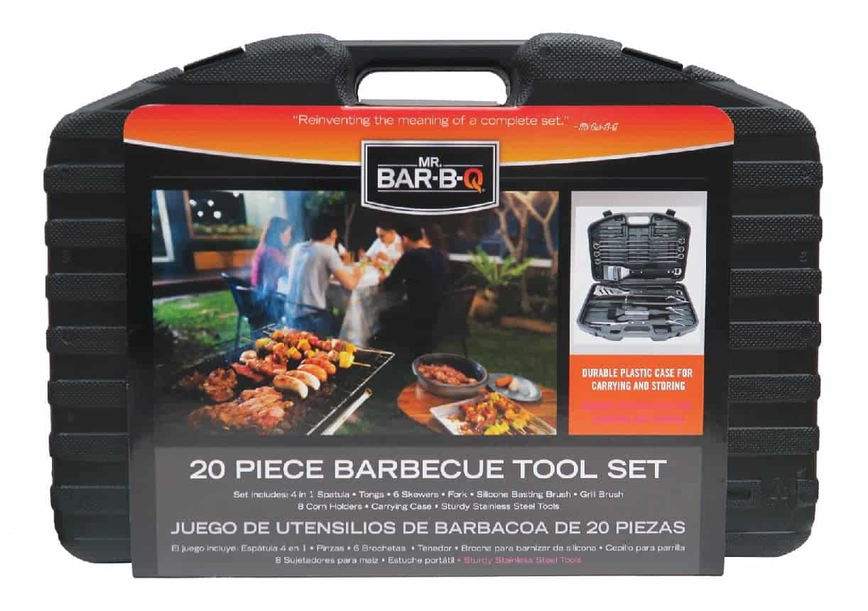 Set de Parrilla 20 Piezas Mr. Bar-B-Q 94069Y | El Juego de