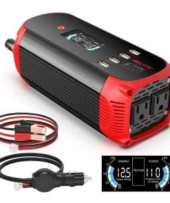 Inversor de corriente para automóvil BELTTT 500W, DC 12V a