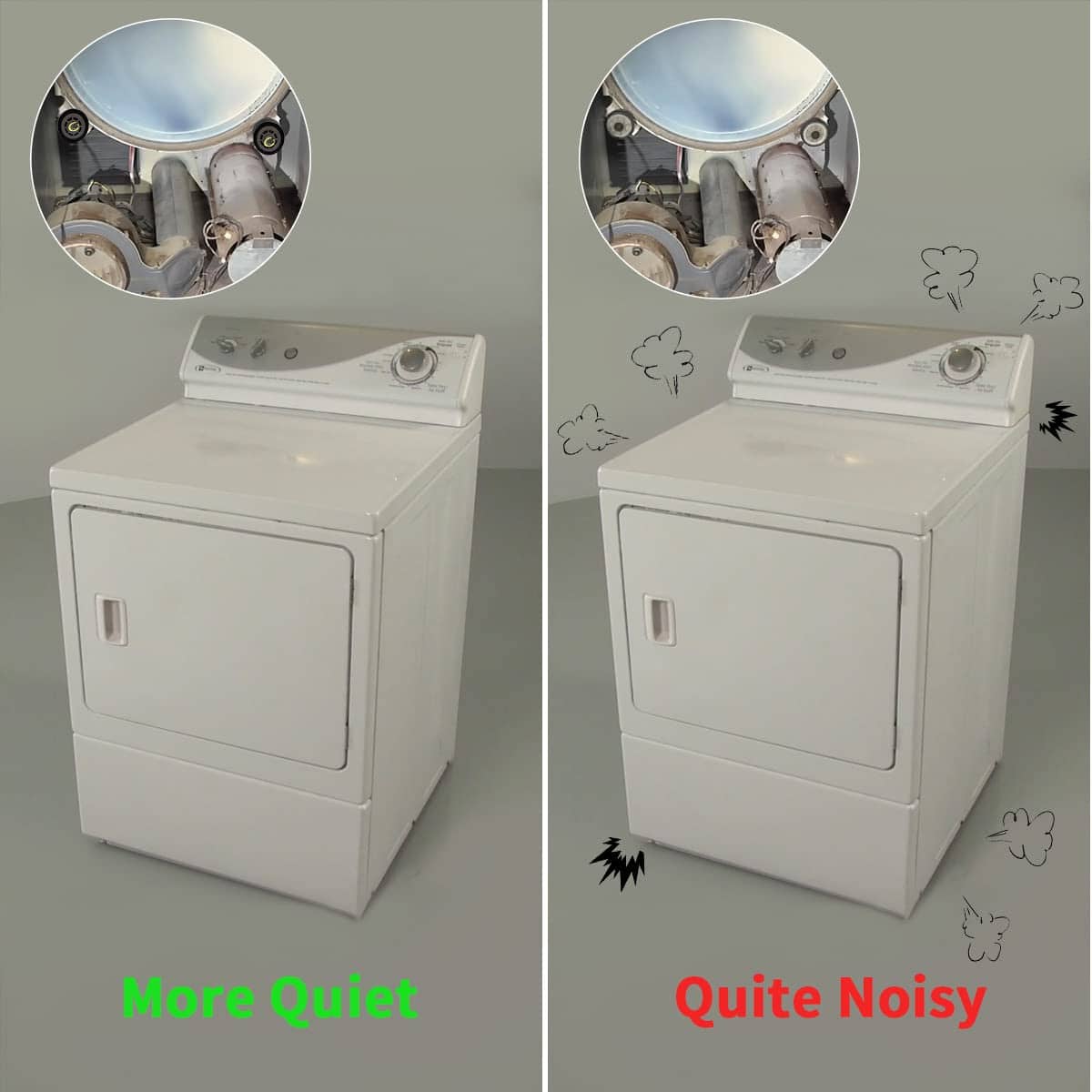 303373K Rodillo de soporte del tambor del secador, paquete - Imagen 7