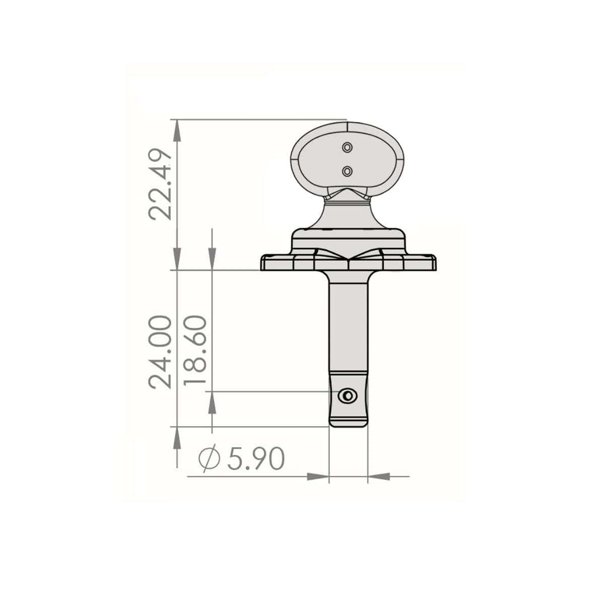 Afinador de Ukulele Graph Tech Ratio 6:1 (Conjunto de 4 - Imagen 5