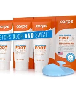 Crema para absorber el sudor en los pies Carpe 3 Tubos CON