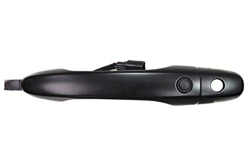 Manija de la puerta exterior exterior PT -Negro