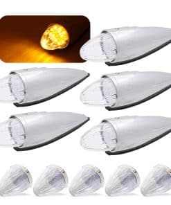 Conjunto de 5 luces superiores de techo de marcador de