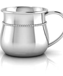 Krysaliis Taza de Plata Esterlina Clásica con Borla -