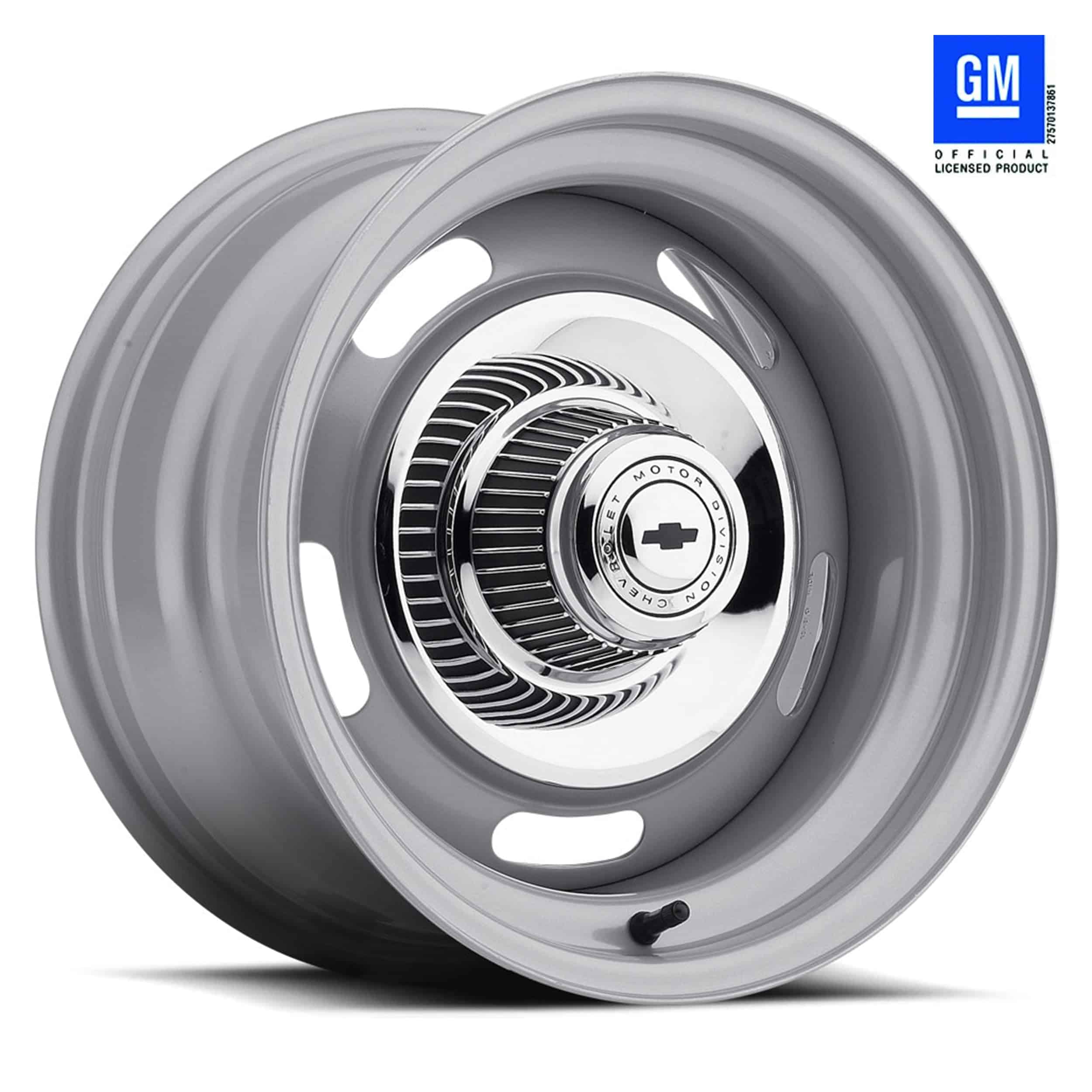 1 Pc Cubrecentros Cromado con Moño Corbata 8.25" Diámetro - Imagen 7