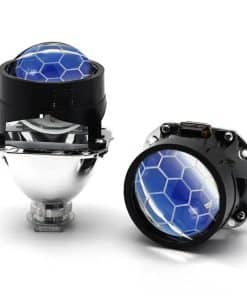 Proyector de Lente Bixenon Honeycomb Azul de 2.5 Pulgadas