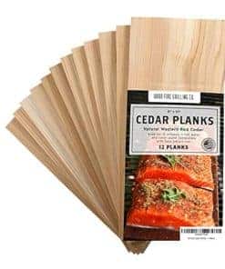 12 Pack de Tablas de Cedro para Asar Salmon y Más -