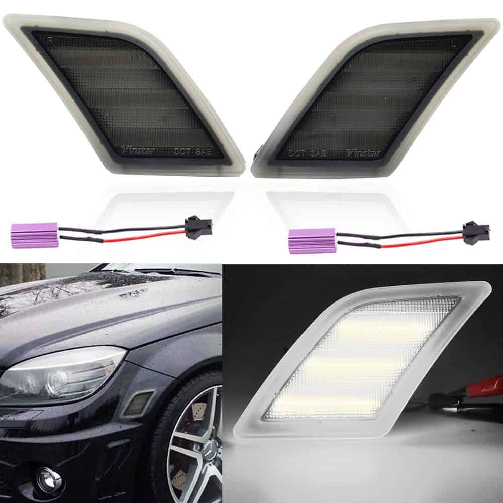 NJSBYL Juego de Luces Delanteras Marcadoras Laterales LED