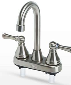 Grifo para RV OYMOV en níquel cepillado - Grifos de baño no