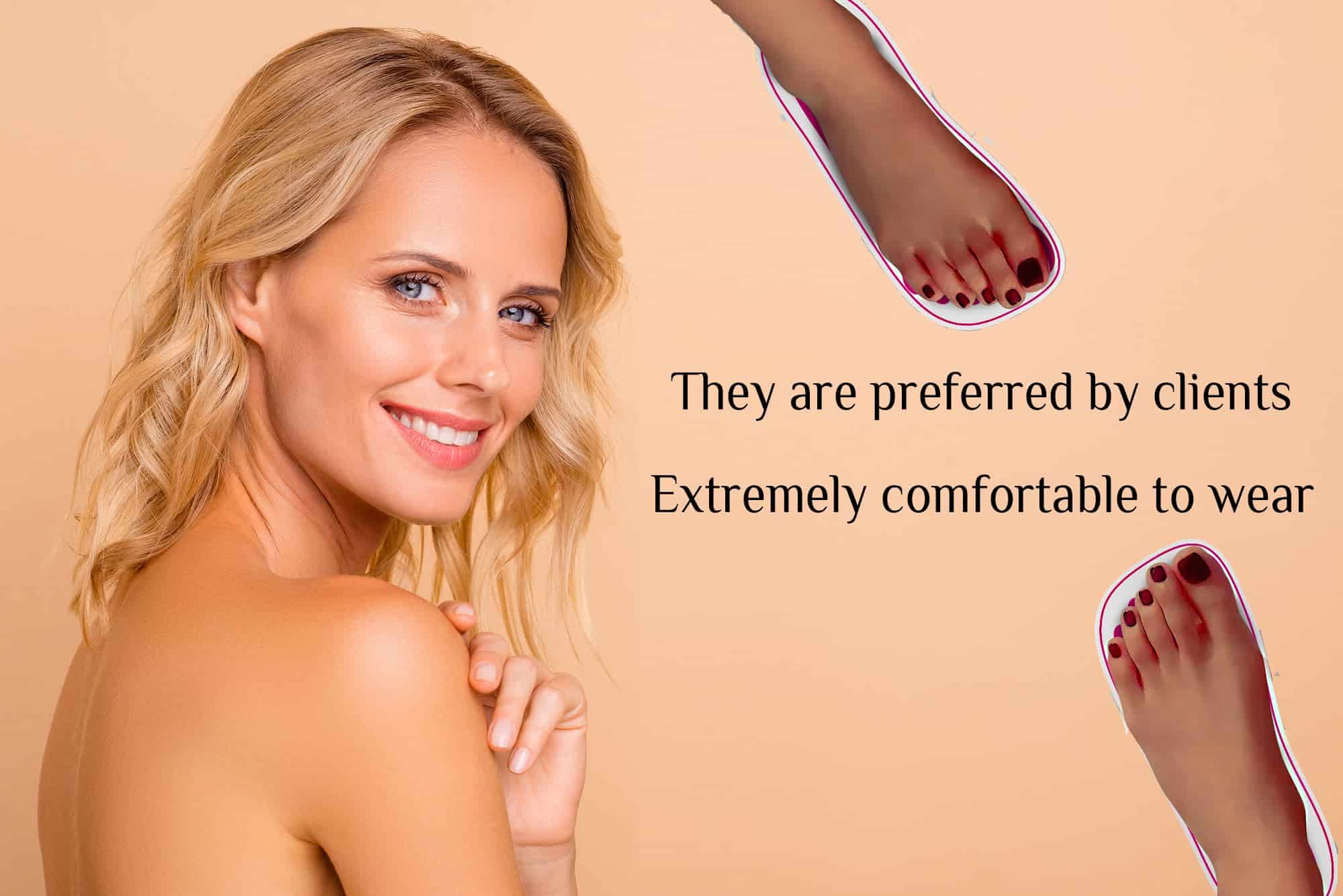 180 Pares (360 pies) de Almohadillas para los Pies de Spray - Imagen 7