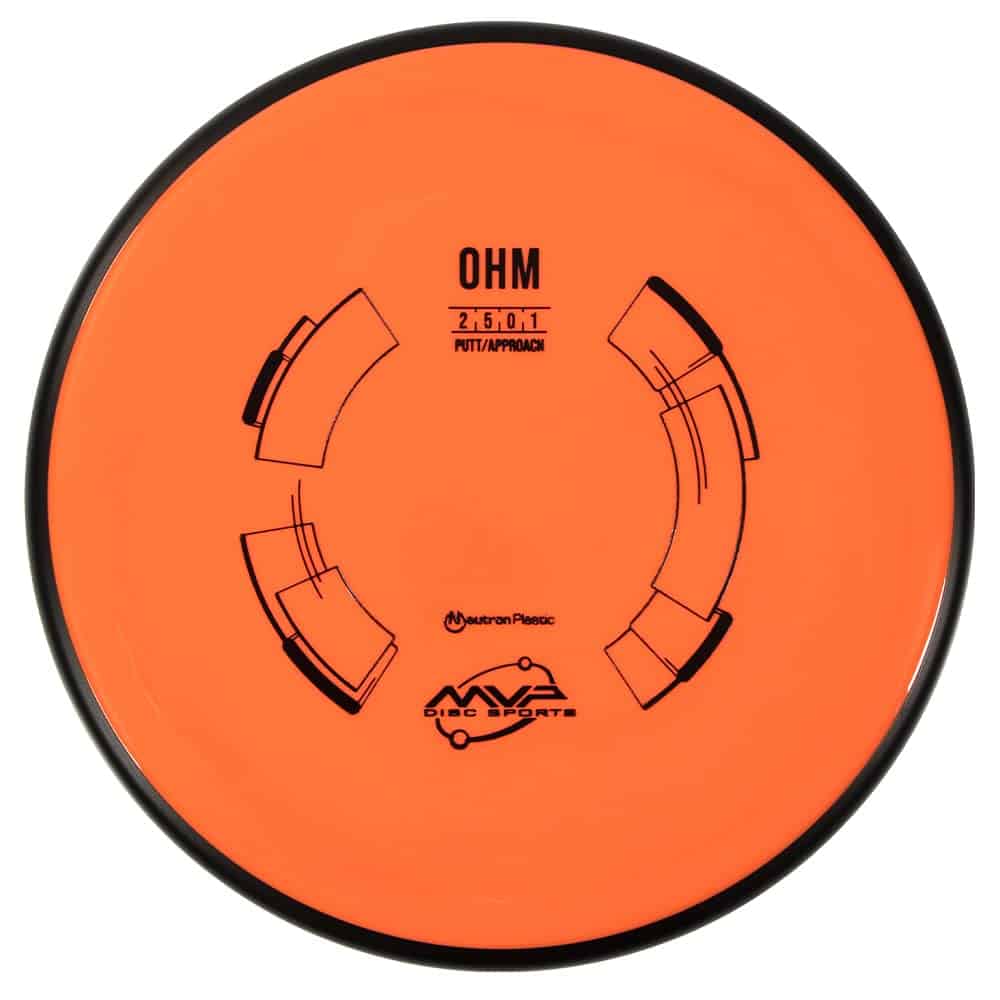 Putter de disc golf MVP Disc Sports Neutron Ohm (165-170g /