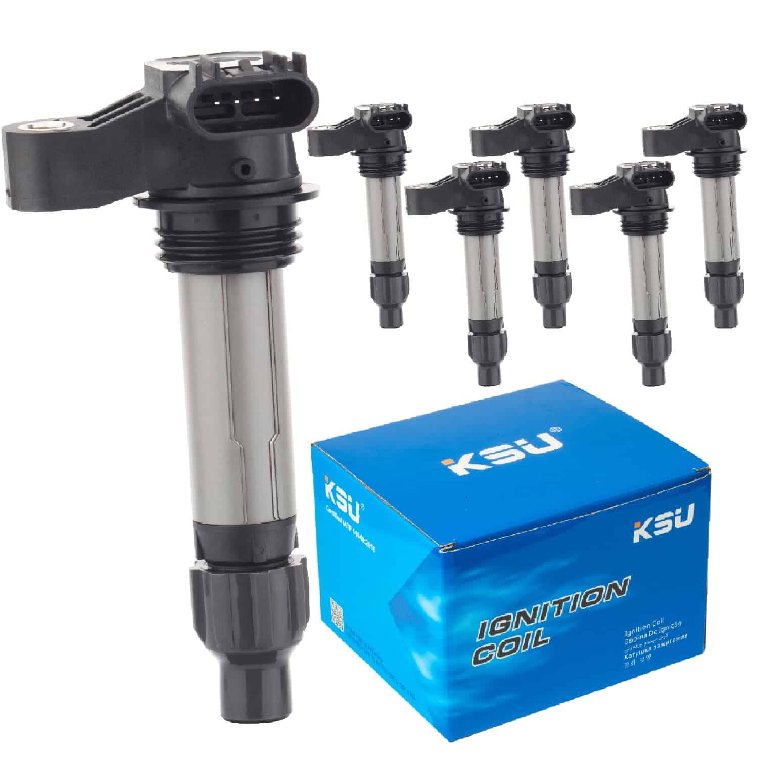 Paquete de bobinas de encendido KSU compatible con Buick