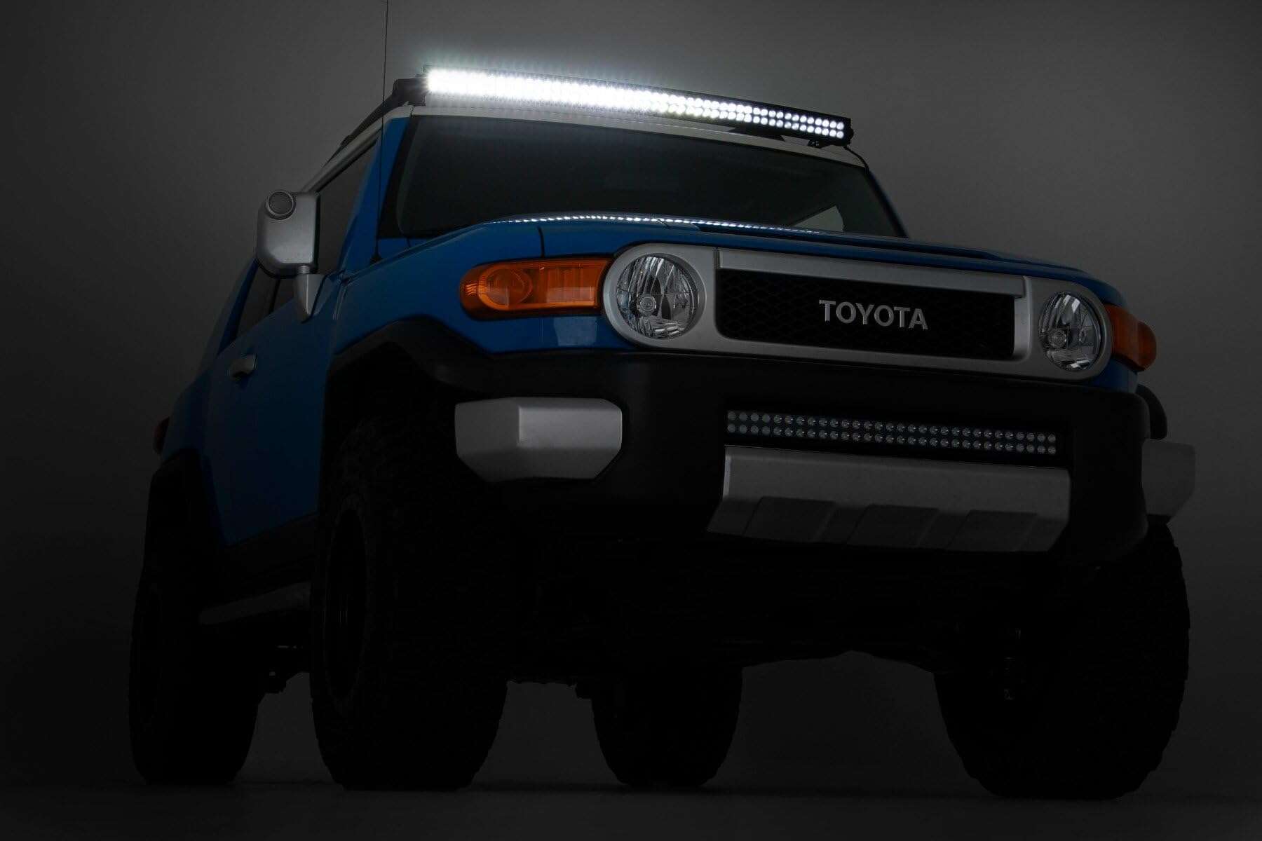 Barra de luz LED curva de doble fila Rough Country 54" - Imagen 7