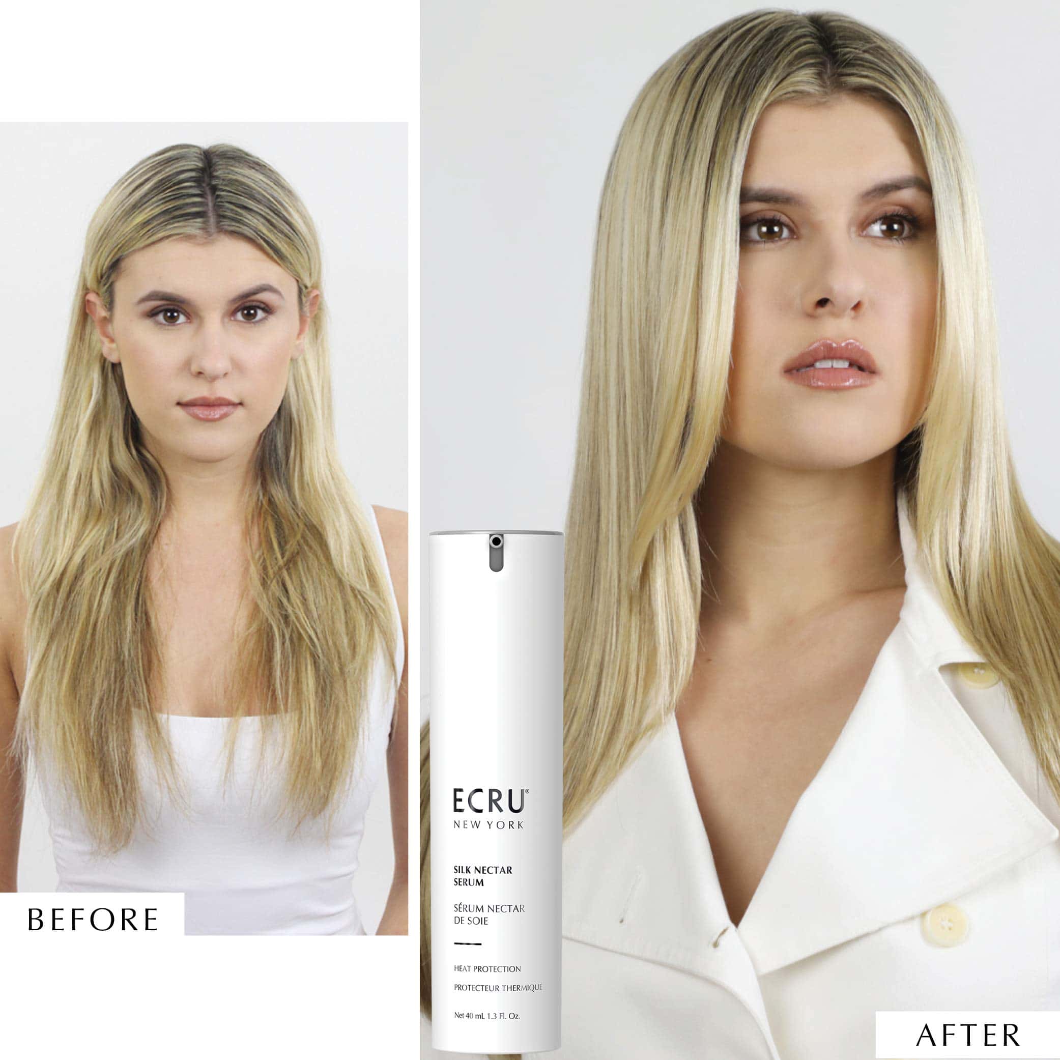 ECRU NEW YORK Serum de Brillo para Cabello Silk Nectar, - Imagen 7