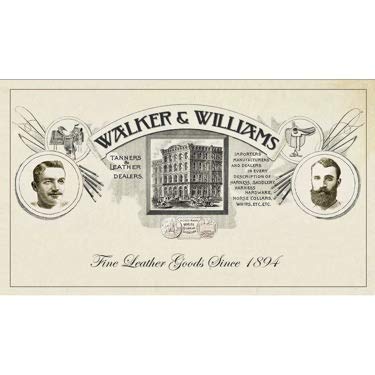 Correa de guitarra hecha a mano Walker & Williams G-03-CAM - Imagen 8