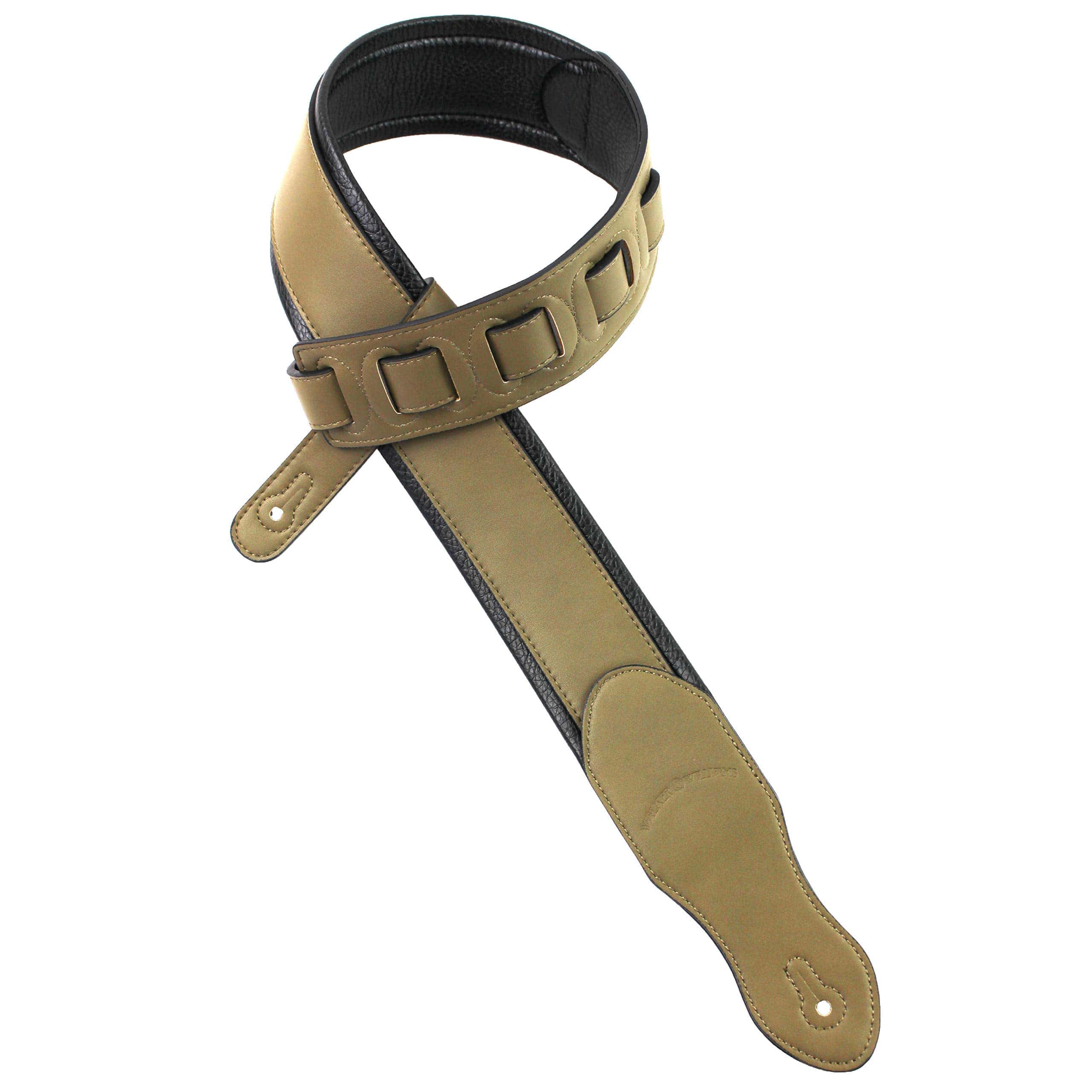 Correa de guitarra hecha a mano Walker & Williams G-03-CAM