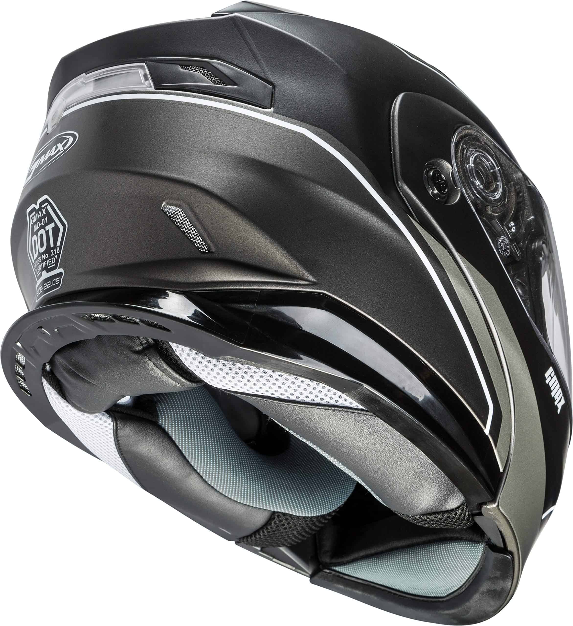 Casco Modular GMAX MD-01 Exploit, Aprobado por DOT, para - Imagen 6